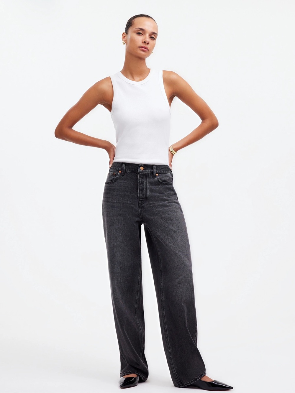 Madewell Low-Slung Baggy in Kingswood Wash